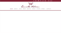Desktop Screenshot of camillenelson.com